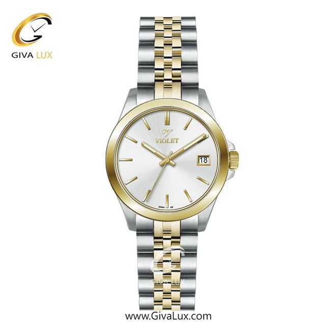 ساعت مچی اورجینال مردانه ویولت VIOLET طلایی-نقره ای | نقره ای-طلایی| نقره ای| کد رفرنس 0555/2